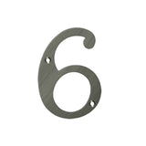 Deltana - 4'' Numbers, Solid Brass - Antique Nickel