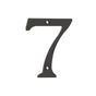 Deltana - 4'' Numbers, Solid Brass - Oil-rubbed Bronze