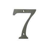 Deltana - 4'' Numbers, Solid Brass - Antique Nickel