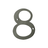 Deltana - 4'' Numbers, Solid Brass - Antique Nickel