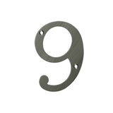 Deltana - 4'' Numbers, Solid Brass - Antique Nickel