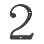 Deltana - 6'' Numbers, Solid Brass - Oil-rubbed Bronze