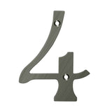 Deltana - 6'' Numbers, Solid Brass - Antique Nickel