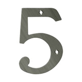 Deltana - 6'' Numbers, Solid Brass - Antique Nickel