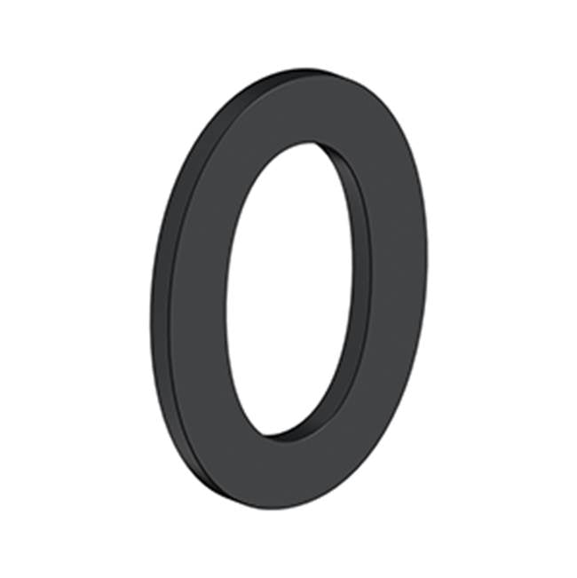 Deltana - 4'' NUMBER 0, B SERIES WITH RISERS, STAINLESS STEEL - Paint Black