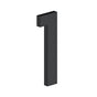 Deltana - 4'' NUMBER 1, B SERIES WITH RISERS, STAINLESS STEEL - Paint Black
