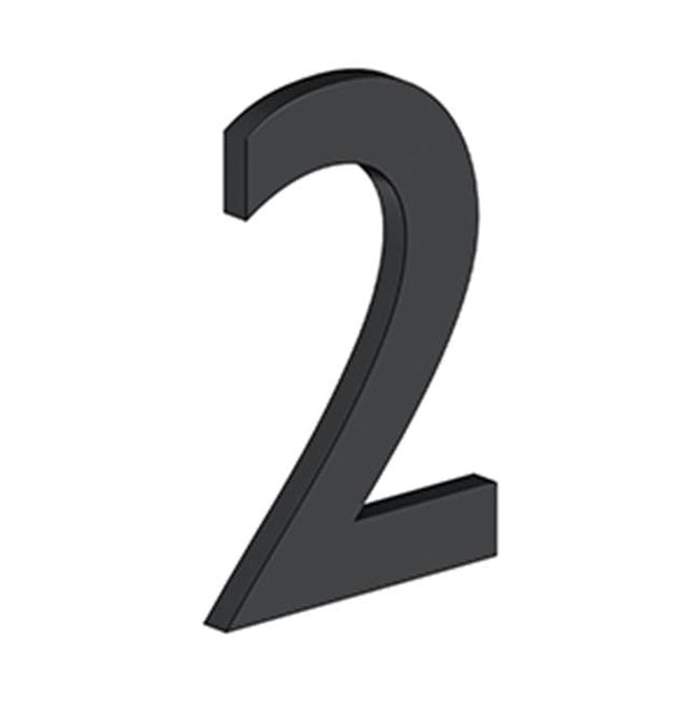 Deltana - 4'' NUMBER 2, B SERIES WITH RISERS, STAINLESS STEEL - Paint Black