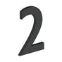 Deltana - 4'' NUMBER 2, B SERIES WITH RISERS, STAINLESS STEEL - Paint Black