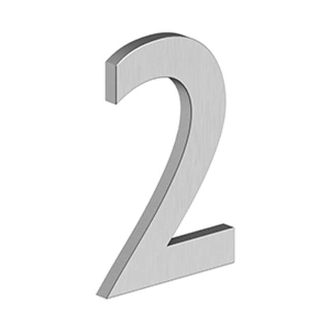 Deltana - 4'' NUMBER 2, B SERIES WITH RISERS, STAINLESS STEEL - Brushed Stainless