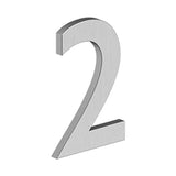Deltana - 4'' NUMBER 2, B SERIES WITH RISERS, STAINLESS STEEL - Brushed Stainless