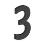 Deltana - 4'' NUMBER 3, B SERIES WITH RISERS, STAINLESS STEEL - Paint Black