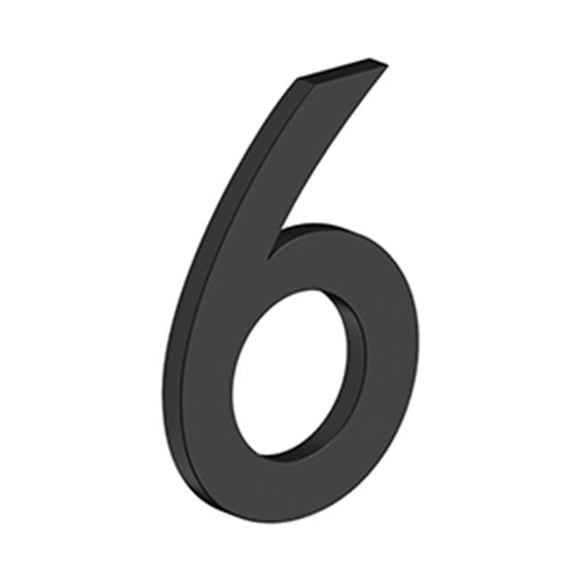 Deltana - 4'' NUMBER 6, B SERIES WITH RISERS, STAINLESS STEEL - Paint Black