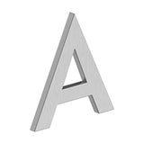 Deltana - 4'' LETTER A, B SERIES WITH RISERS, STAINLESS STEEL - Brushed Stainless