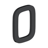 Deltana - 4'' Number 0, E Series with Risers, Stainless Steel - Paint Black