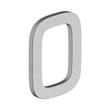 Deltana - 4'' Number 0, E Series with Risers, Stainless Steel - Brushed Stainless