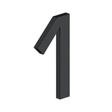 Deltana - 4'' NUMBER 1, E SERIES WITH RISERS, STAINLESS STEEL - Paint Black