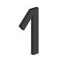 Deltana - 4'' NUMBER 1, E SERIES WITH RISERS, STAINLESS STEEL - Paint Black