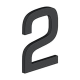 Deltana - 4'' NUMBER 2, E SERIES WITH RISERS, STAINLESS STEEL - Paint Black