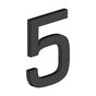 Deltana - 4'' NUMBER 5, E SERIES WITH RISERS, STAINLESS STEEL - Paint Black
