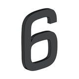 Deltana - 4'' NUMBER 6, E SERIES WITH RISERS, STAINLESS STEEL - Paint Black