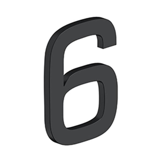 Deltana - 4'' NUMBER 6, E SERIES WITH RISERS, STAINLESS STEEL - Paint Black