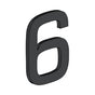 Deltana - 4'' NUMBER 6, E SERIES WITH RISERS, STAINLESS STEEL - Paint Black