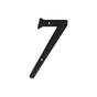 Deltana - 4'' Numbers Zinc Die-Cast, Black - Black
