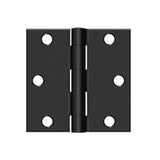 Deltana - 3'' x 3'' Square Hinge - Oil-rubbed Bronze