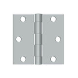 Deltana - 3'' x 3'' Square Hinge - Brushed Chrome
