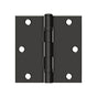 Deltana - 3-1/2'' x 3-1/2'' Square Hinge, Ball Bearing - Oil-rubbed Bronze