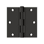 Deltana - 3-1/2'' x 3-1/2'' Square Hinge - Oil-rubbed Bronze
