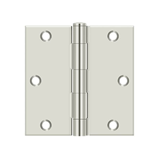 Deltana - 3-1/2'' x 3-1/2'' Square Hinge - Polished Nickel