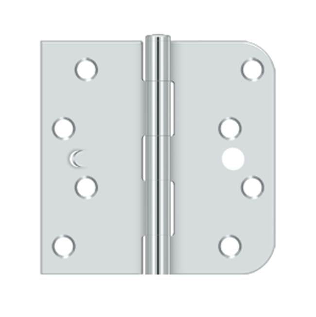 Deltana - 4'' x 4'' x 5/8'' x SQ Hinge - Polished Chrome