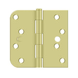 Deltana - 4'' x 4'' x 5/8'' x SQ Hinge - Zinc Dichromate