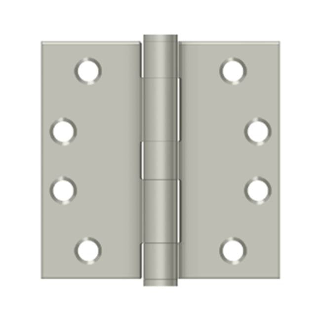 Deltana - 4'' x 4'' Square Hinge, HD - Brushed Nickel