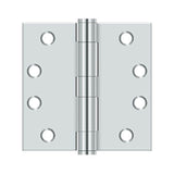 Deltana - 4'' x 4'' Square Hinge, HD - Polished Chrome