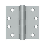 Deltana - 4'' x 4'' Square Hinge, HD - Brushed Chrome