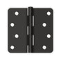 Deltana - 4'' x 4'' x 1/4'' Radius Hinge, Residential - Oil-rubbed Bronze
