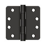Deltana - 4'' x 4'' x 1/4'' Radius Hinge, HD, Ball Bearings - Oil-rubbed Bronze