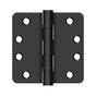 Deltana - 4'' x 4'' x 1/4'' Radius Hinge, HD, Ball Bearings - Oil-rubbed Bronze