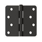 Deltana - 4'' x 4'' x 1/4'' Radius Hinge, Residential - Oil-rubbed Bronze