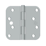 Deltana - 4''x 4''x 5/8'' Radius Hinge - Brushed Chrome