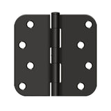 Deltana - 4''x 4''x 5/8'' Radius Hinge - Oil-rubbed Bronze