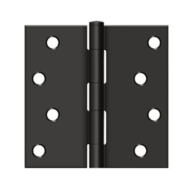 Deltana - 4'' x 4'' Square Hinge - Oil-rubbed Bronze