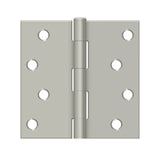 Deltana - 4'' x 4'' Square Hinge - Brushed Nickel
