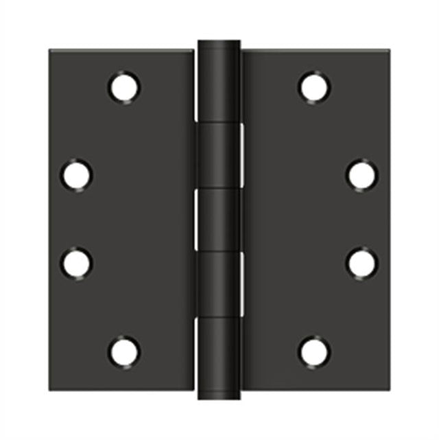 Deltana - 4-1/2'' x 4-1/2'' Square Hinges, HD - Oil-rubbed Bronze
