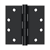 Deltana - 4-1/2'' x 4-1/2'' Square Hinges, HD - Paint Black