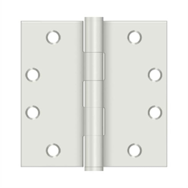 Deltana - 4-1/2'' x 4-1/2'' Square Hinges, HD - Prime Coat White
