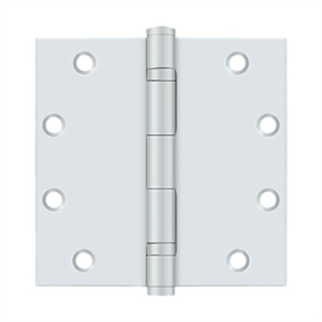 Deltana - 5'' x 5'' Square Corners, Heavy Duty, Ball Bearing - Prime Coat White
