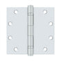 Deltana - 5'' x 5'' Square Corners, Heavy Duty, Ball Bearing - Prime Coat White
